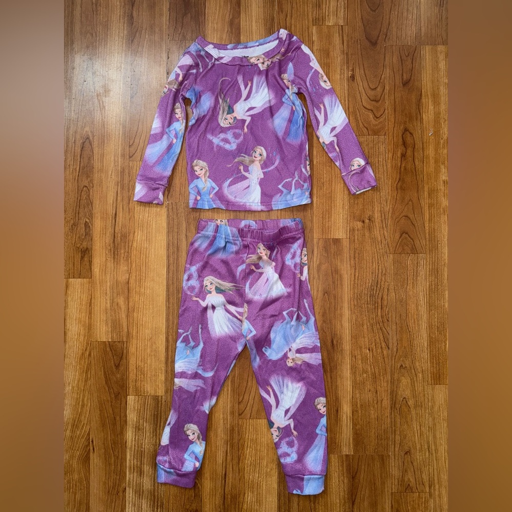 Frozen Elsa pajama set 4T